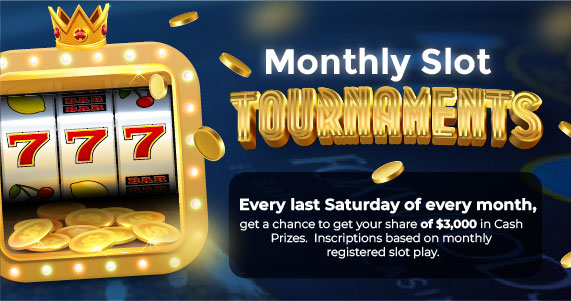 Monthly Slot Tournaments